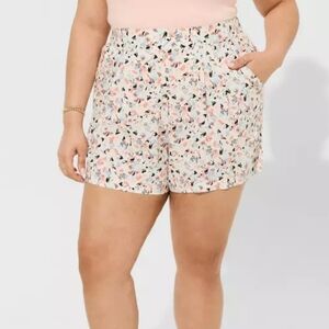 Torrid 3.5 Inch Challis Shorts In So Abstracted Dew Plus Size 3X